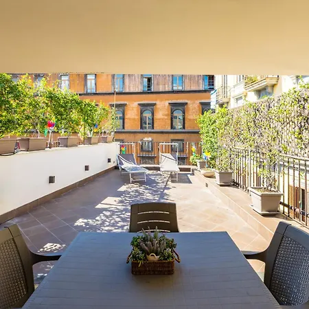 Golden Terrace At Historical Center By Napoliapartments דירה נאפולי